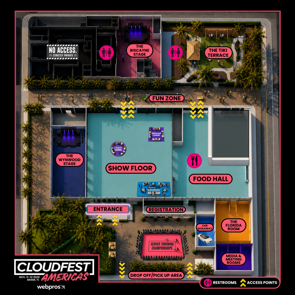 CloudFest Americas Floor Plan