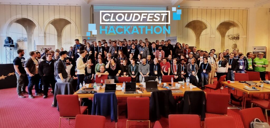 2024 CloudFest Hackathon group photo